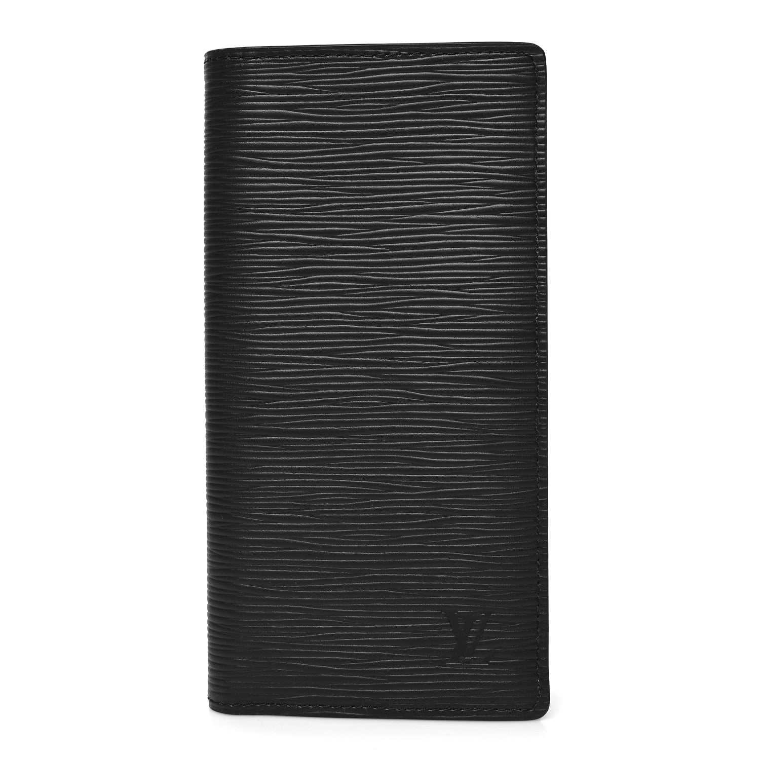 Louis Vuitton Epi Brazza Wallet Black 1 of 8