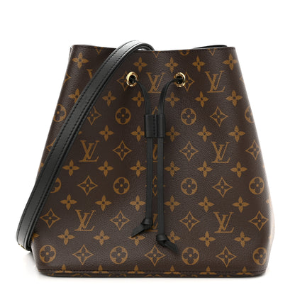 Louis Vuitton Monogram Neonoe MM Black 1 of 9