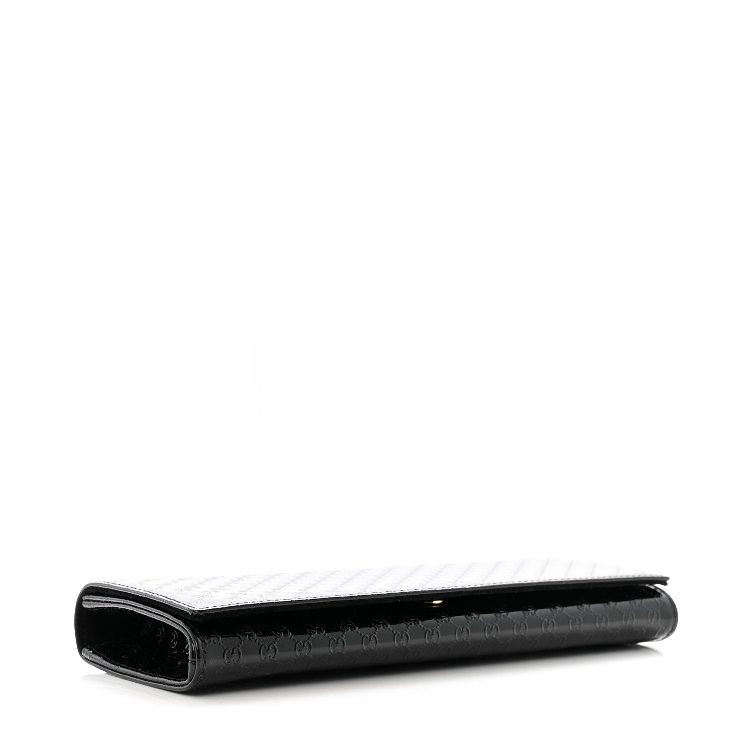 Gucci Patent Microguccissima Small Broadway Clutch Black 4 of 8