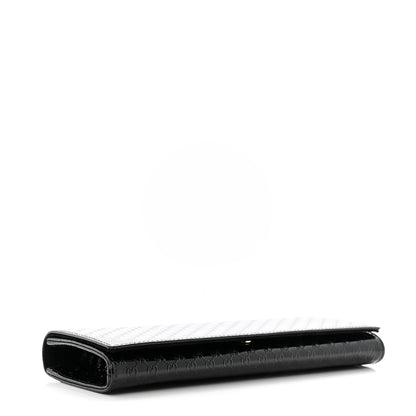 Gucci Patent Microguccissima Small Broadway Clutch Black 4 of 8