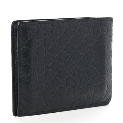 Gucci Microguccissima Bi-Fold Wallet Black 3 of 6
