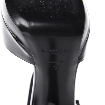 Saint Laurent Patent Zizi D'Orsay Pump 39 Black 7 of 10