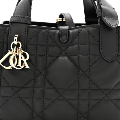Christian Dior Calfskin Macrocannage Small Toujours  Black 9 of 13