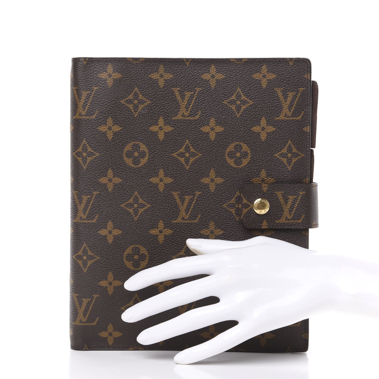 Monogram Large Ring Agenda Cover