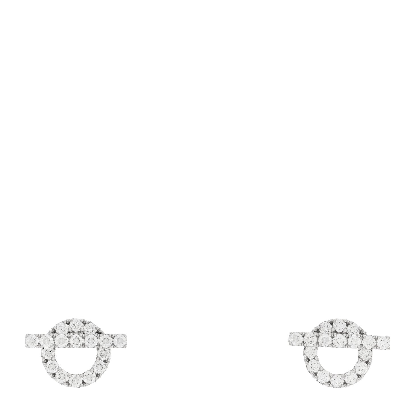 18K White Gold Diamond Finesse Earrings