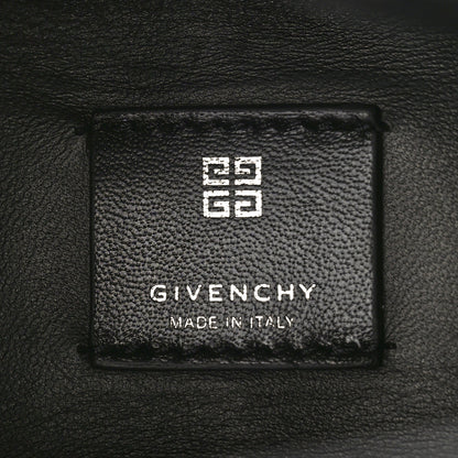 Givenchy Ruched Satin Mini G-Lock Hobo Black 6 of 8