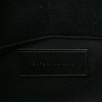 Saint Laurent Calfskin Zipped Clutch Black 7 of 8