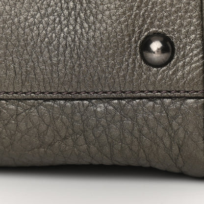 Gucci Metallic Pebbled Calfskin Medium Soho Shoulder Bag Sasso 15 of 17