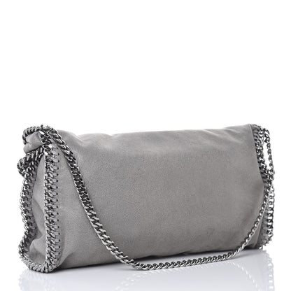 Stella McCartney Shaggy Deer Falabella Fold Over Tote Grey 4 of 7