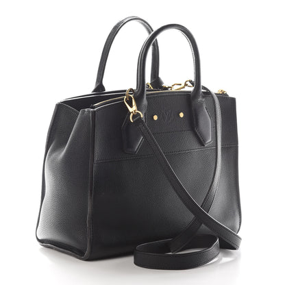 Louis Vuitton Taurillon City Steamer PM Black 3 of 7