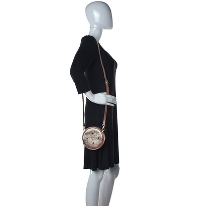 MCM Metallic Visetos Stark Original Belt Bag Champagne Gold 3 of 12