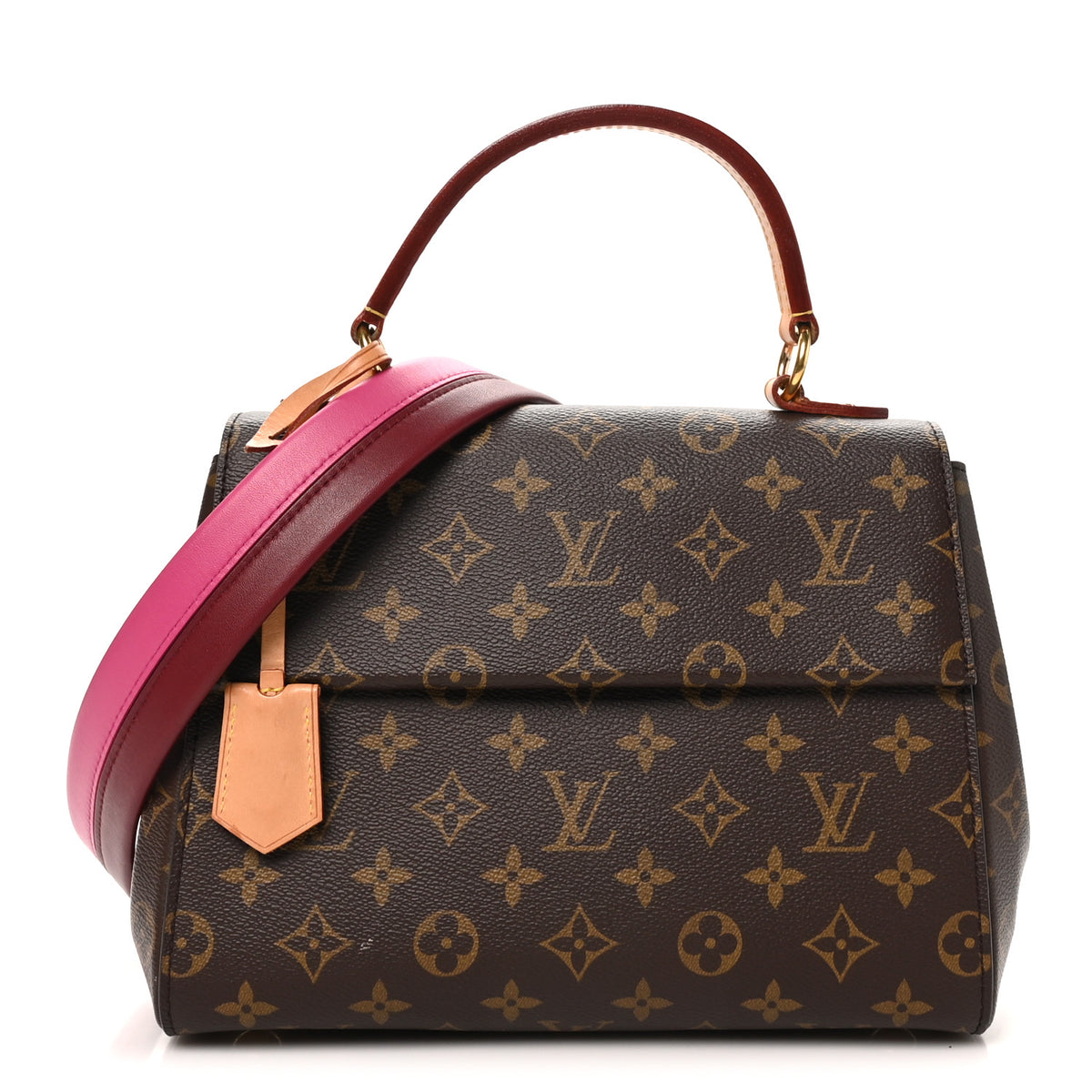 Louis Vuitton Monogram Cluny BB Bordeaux Fuchsia 1 of 9