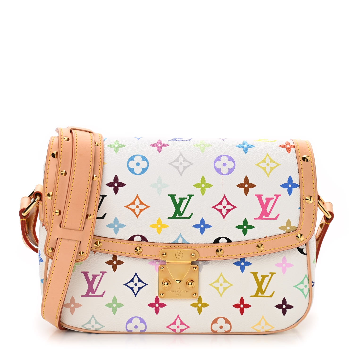 Louis Vuitton Monogram Multicolor Sologne White 1 of 11