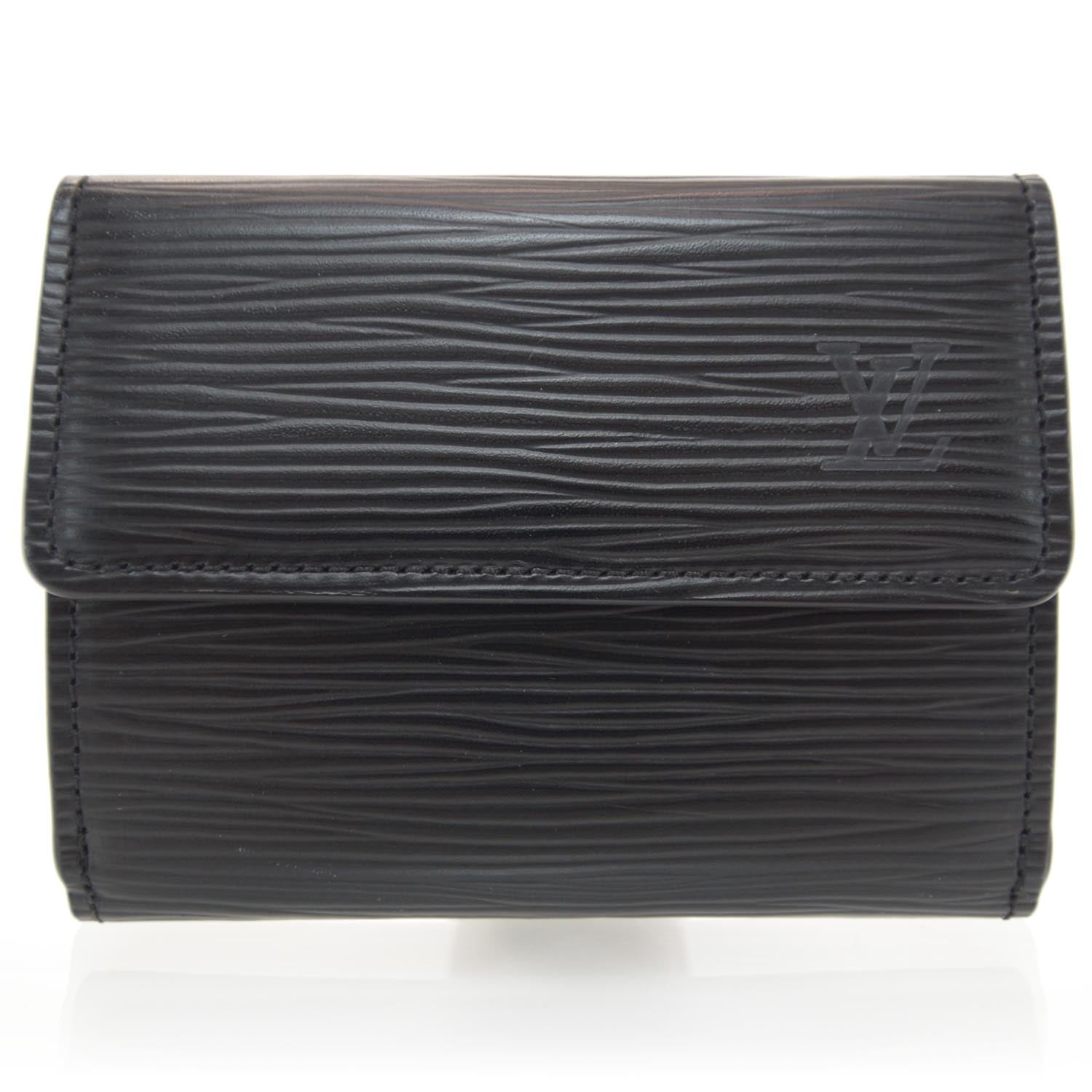 Louis Vuitton Epi Ludlow Wallet Black 1 of 8