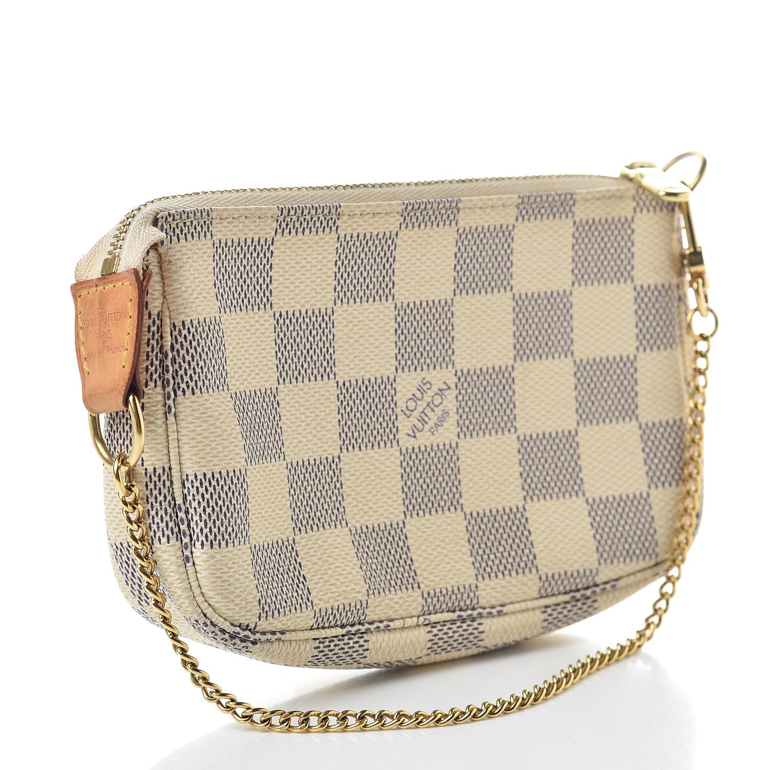 Louis Vuitton Damier Azur Mini Pochette Accessories 3 of 8
