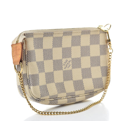 Louis Vuitton Damier Azur Mini Pochette Accessories 3 of 8