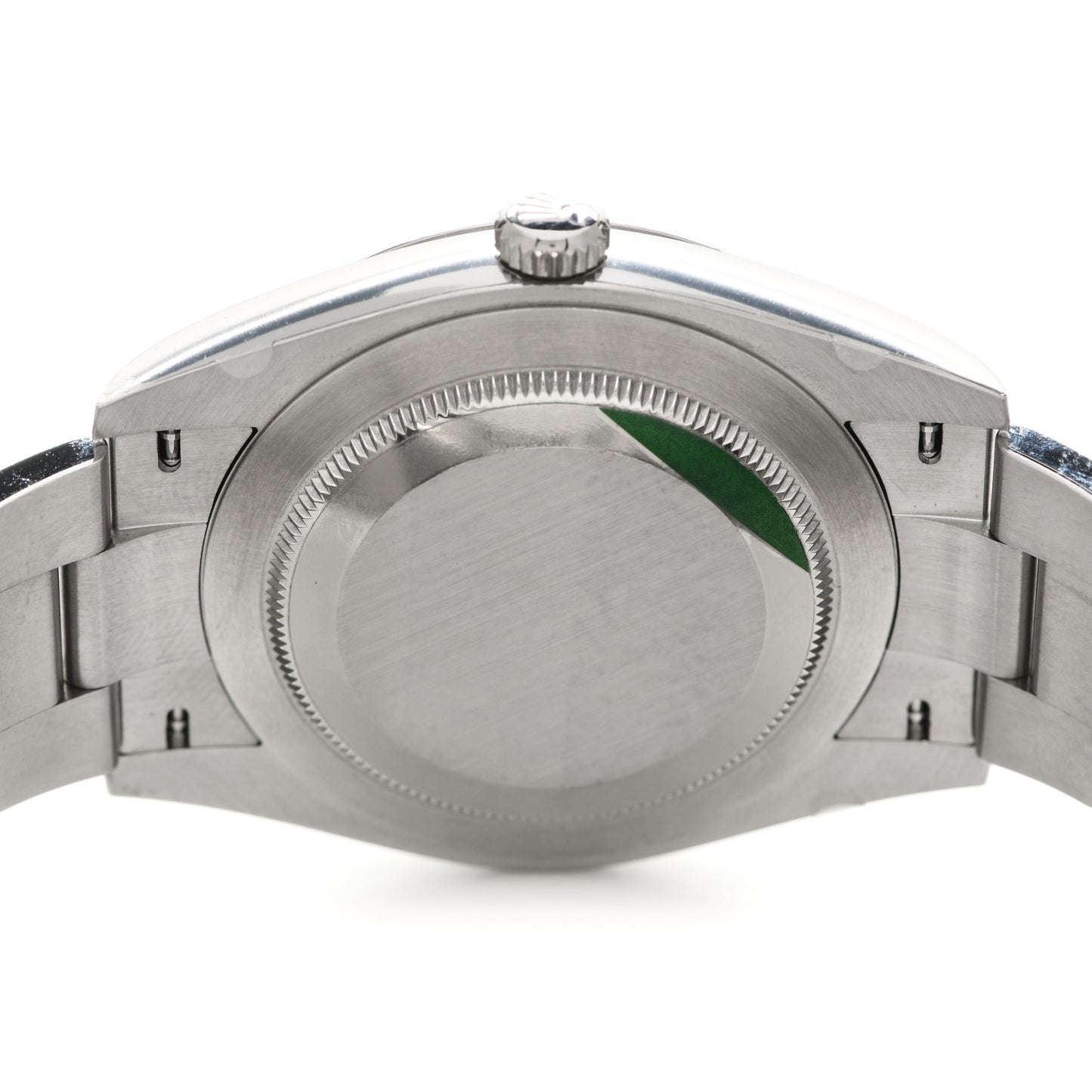 Stainless Steel 41mm Oyster Perpetual Watch Yellow 124300