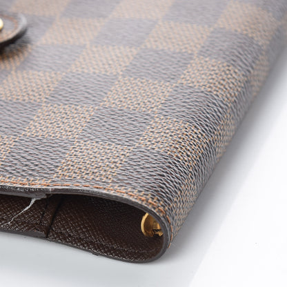 Louis Vuitton Damier Ebene Small Ring Agenda Cover 6 of 10