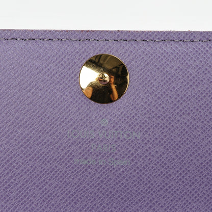 Louis Vuitton Monogram Multicolor Sarah Wallet Black Violet 5 of 7