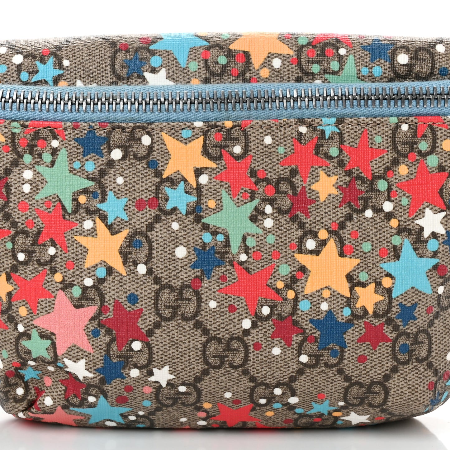 GG Supreme Monogram Childrens Star Print Belt Bag Multicolor