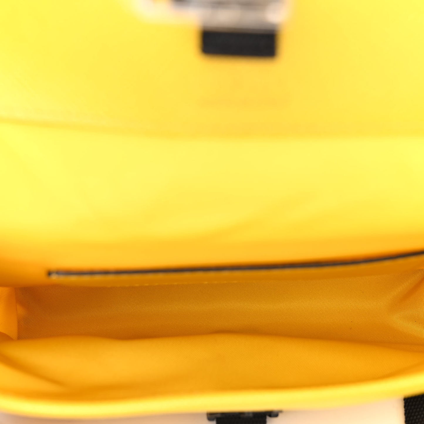 Re-Nylon Saffiano Smartphone Case Crossbody Giallo