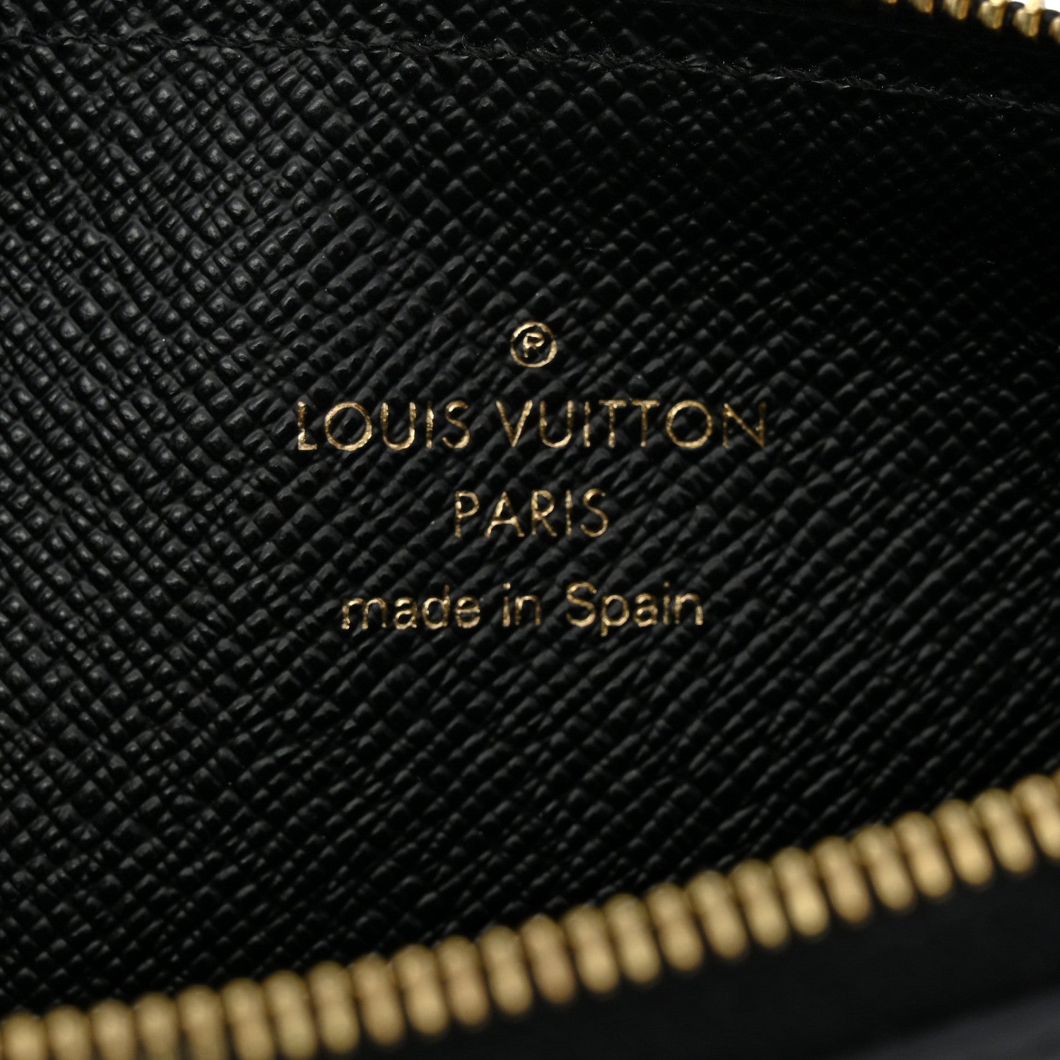 Louis Vuitton Monogram Slim Purse Black 7 of 7