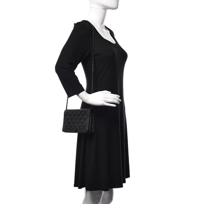 Chanel Caviar Quilted Boy Wallet On Chain WOC So Black 2 of 11