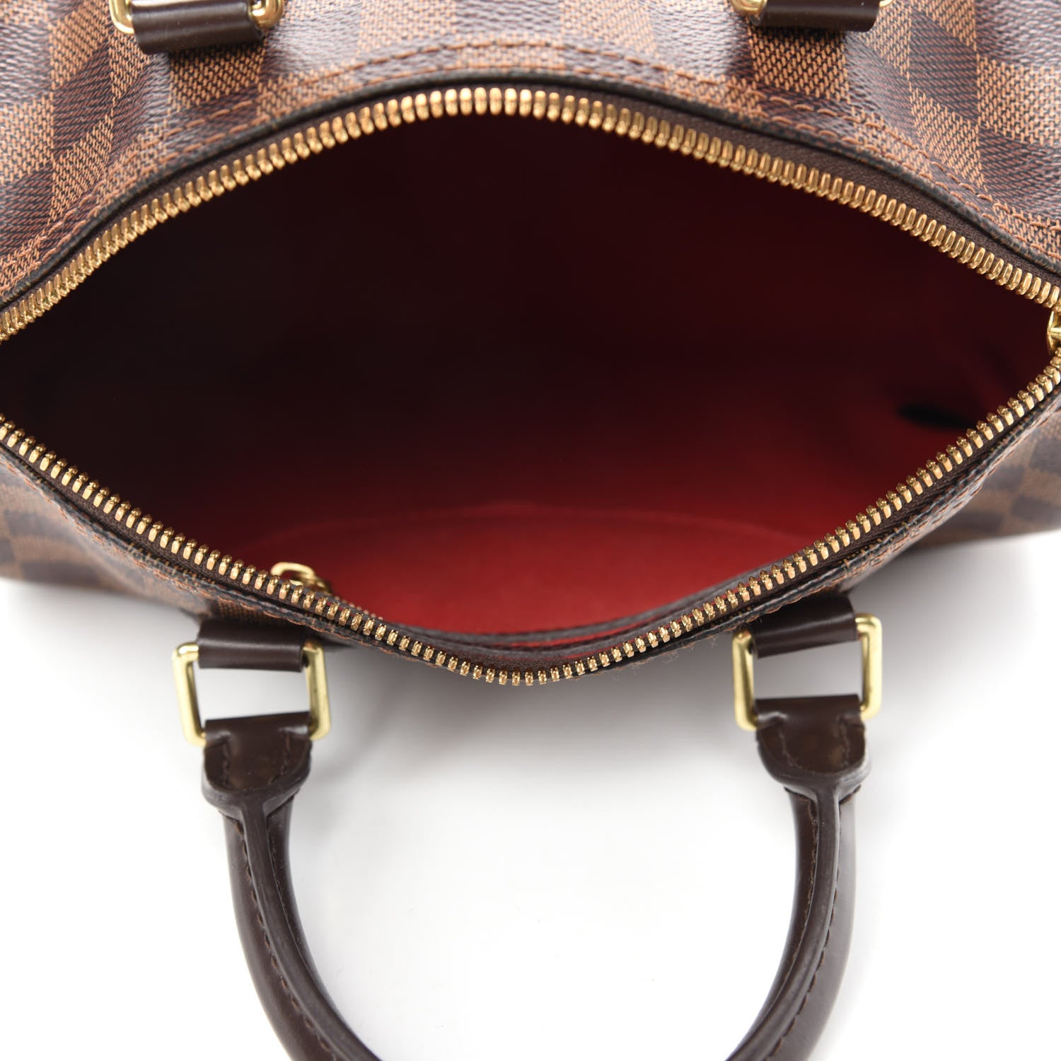 Louis Vuitton Damier Ebene Speedy Bandouliere 25 5 of 11