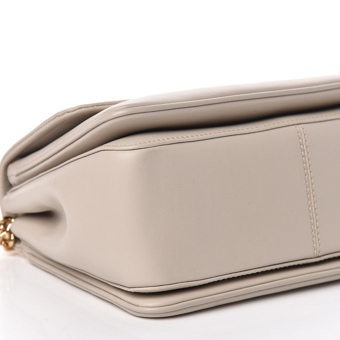 Calfskin Margharita Shoulder Bag White
