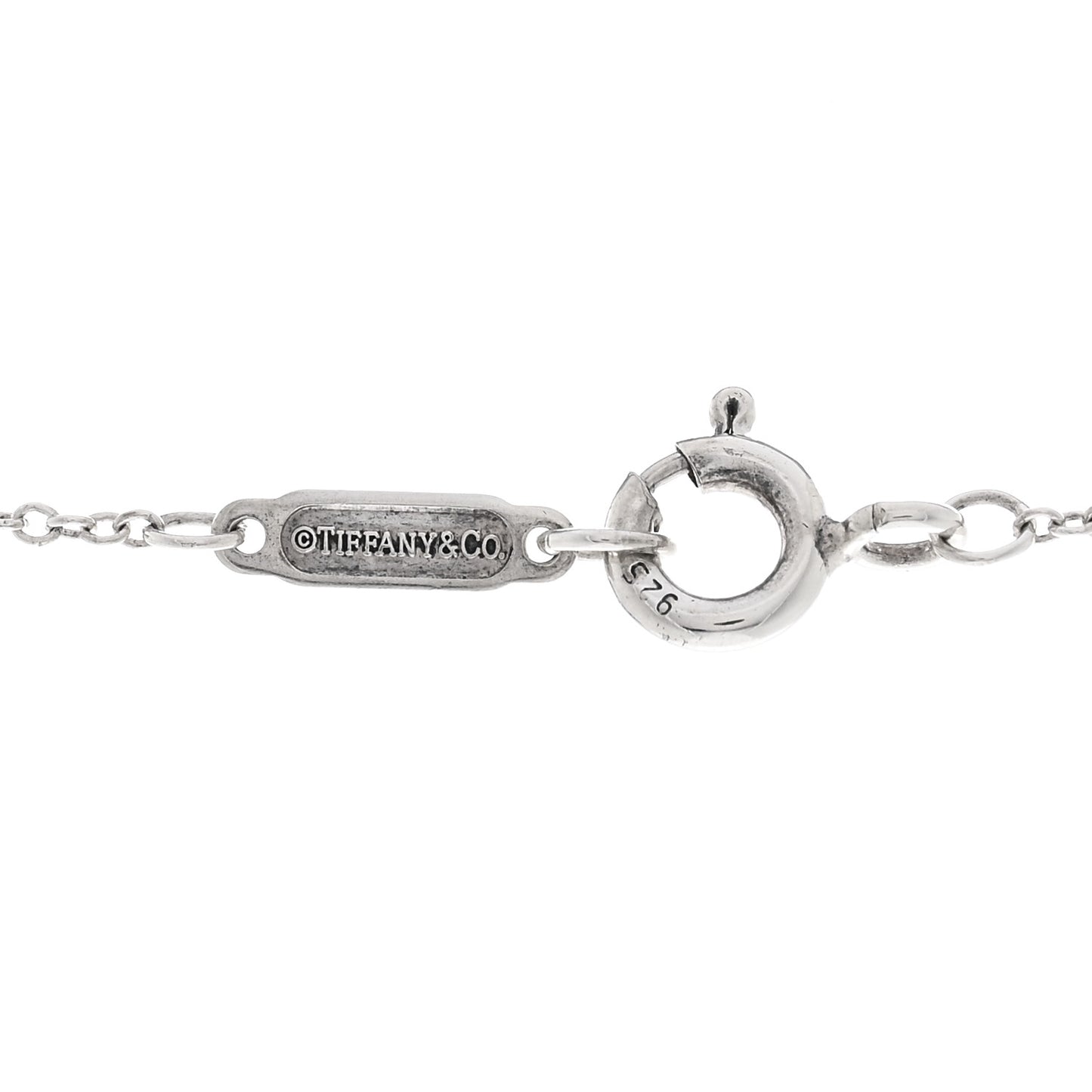Sterling Silver 1837 Interlocking Circles Pendant Necklace