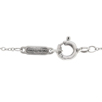 Tiffany Sterling Silver 1837 Interlocking Circles Pendant Necklace 4 of 4