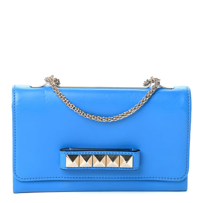 Valentino Garavani Nappa Va Va Voom Shoulder Bag Blue Fluo 1 of 8