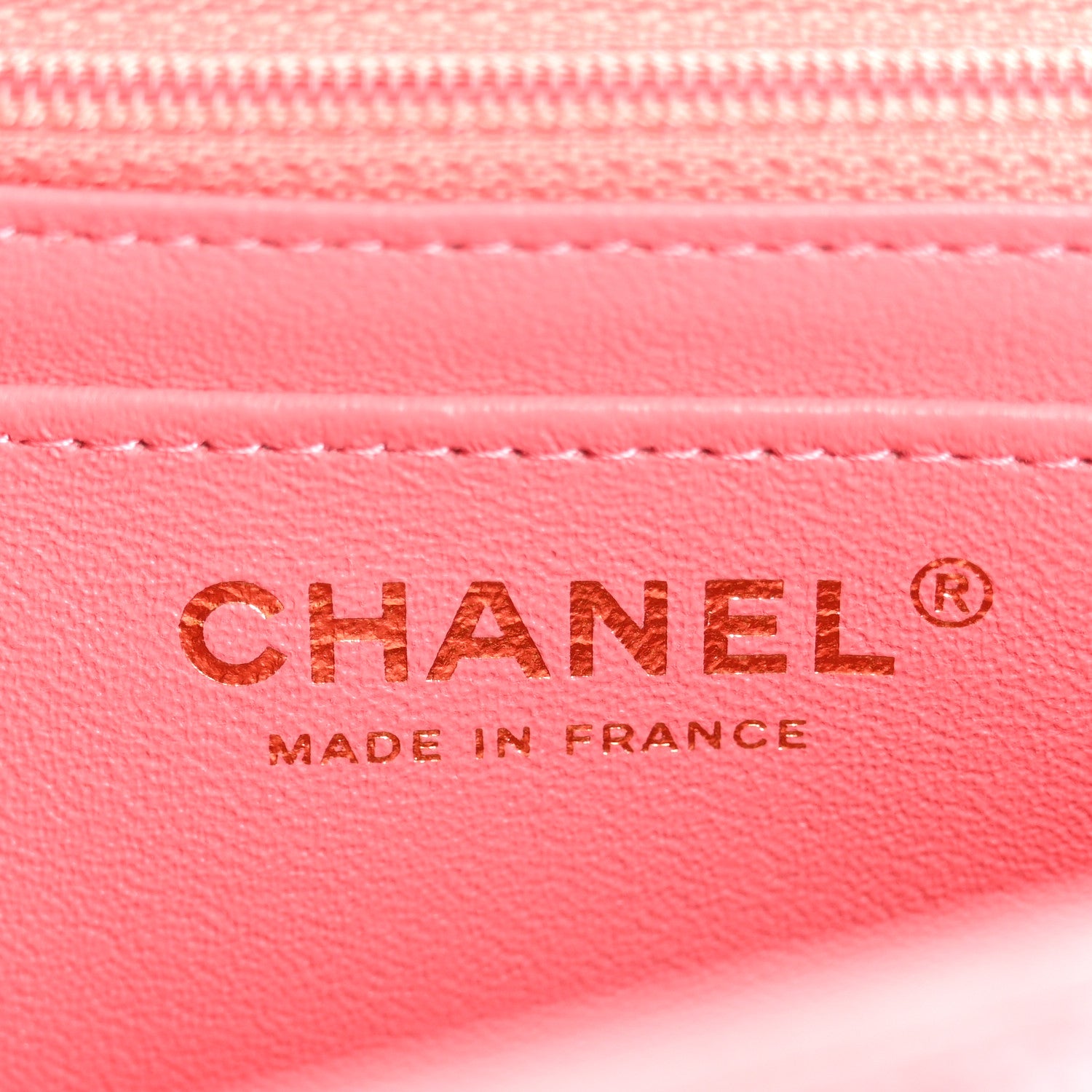 Chanel Iridescent Caviar Quilted Mini Rectangular Flap Pink 6 of 10