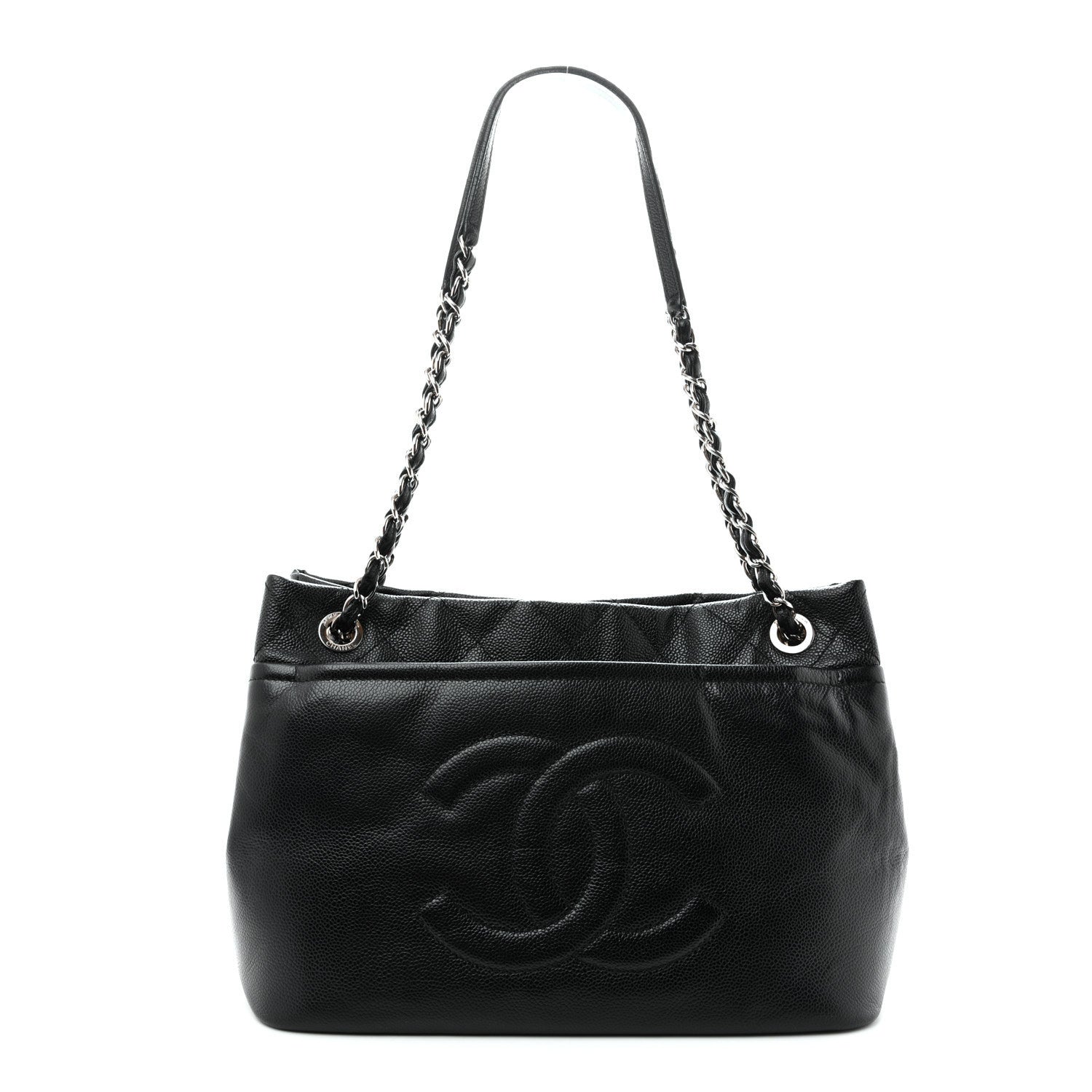 Chanel Caviar Timeless CC Soft Tote Black 1 of 12