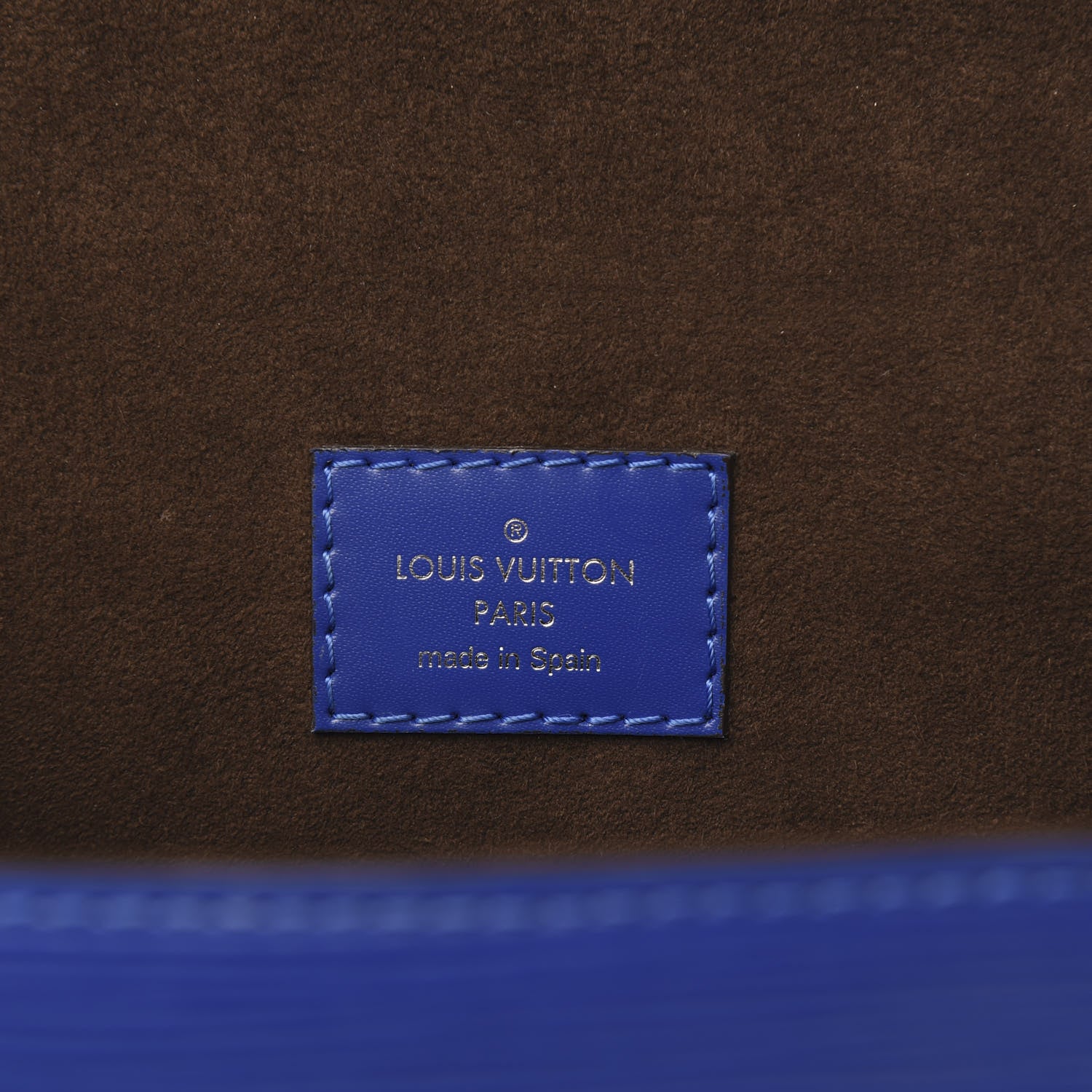 Louis Vuitton Epi Cluny MM Blueberry 6 of 9
