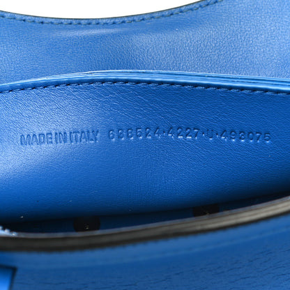 Balenciaga Smooth Calfskin Neo Classic Silver Hardware Mini City Bleu 16 of 28