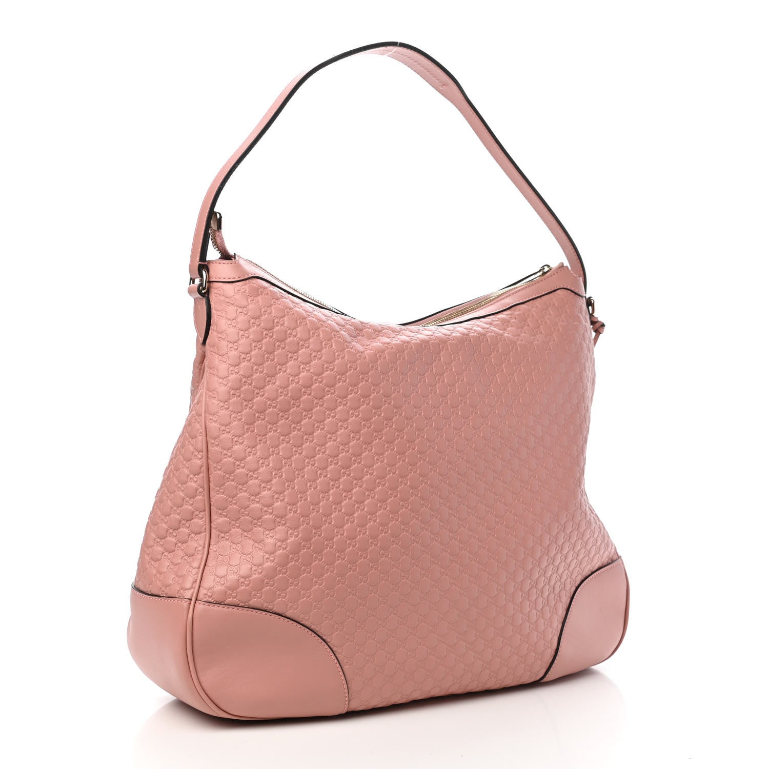 Gucci Soft Microguccissima Margaux Hobo Pink 3 of 10