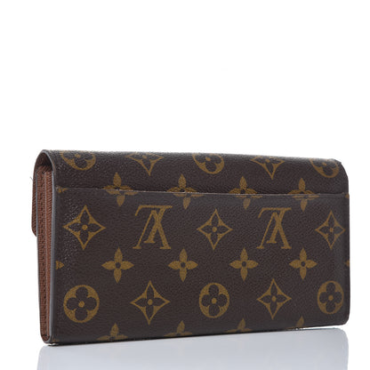 Louis Vuitton Monogram Sarah Wallet NM 3 of 12
