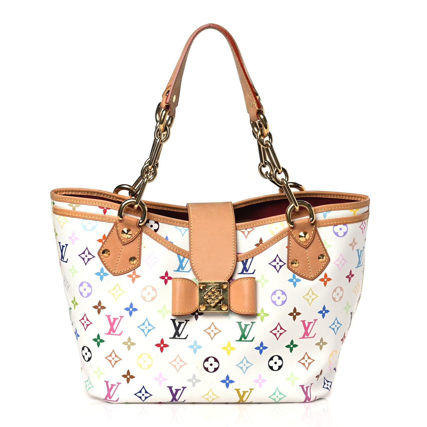 Monogram Multicolor Annie GM White