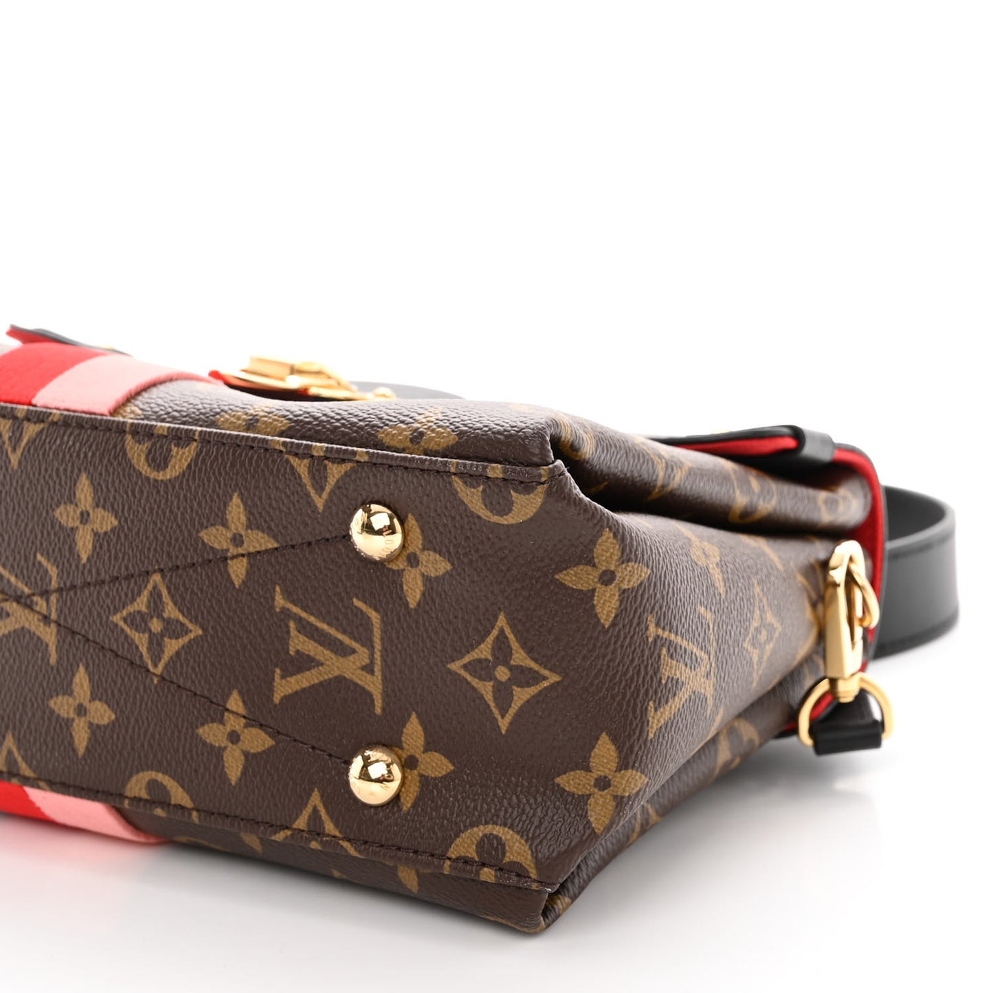 LOUIS VUITTON Monogram Georges BB Coquelicot Peach