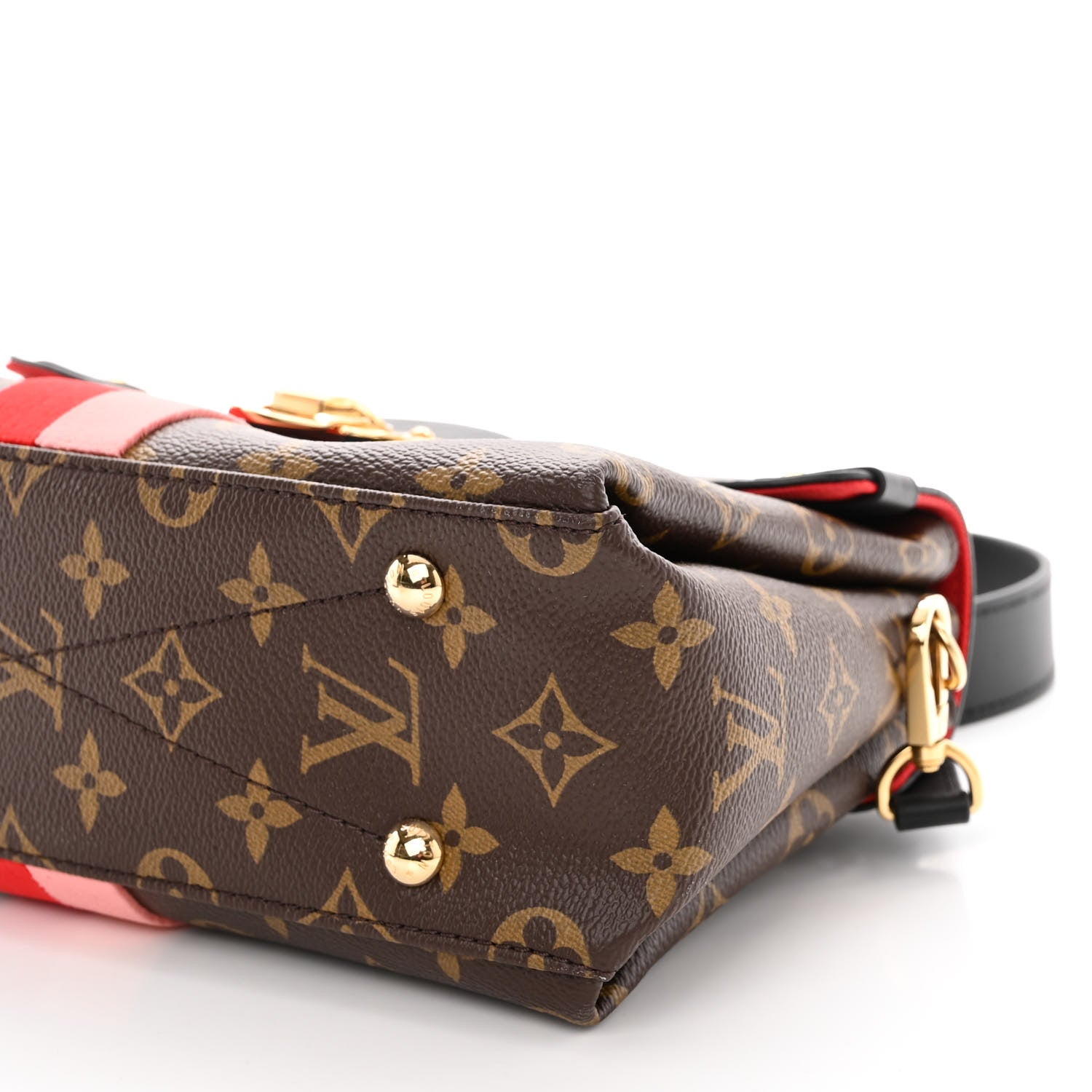 Louis Vuitton LOUIS VUITTON Monogram Georges BB Coquelicot Peach 8 of 8