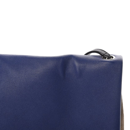 Celine Calfskin Suede All Soft Shoulder Bag Indigo 12 of 14