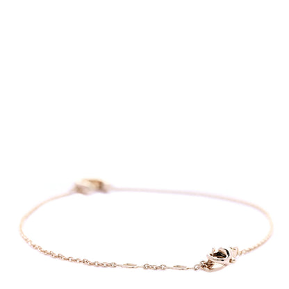 Chanel 18K Beige Gold Coco Crush Station Bracelet 3 of 4