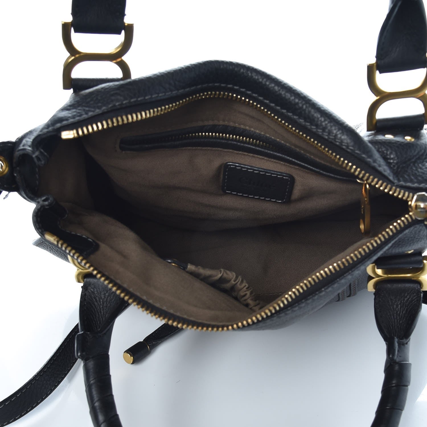 Chloe Calfskin Medium Marcie Satchel Black 5 of 7