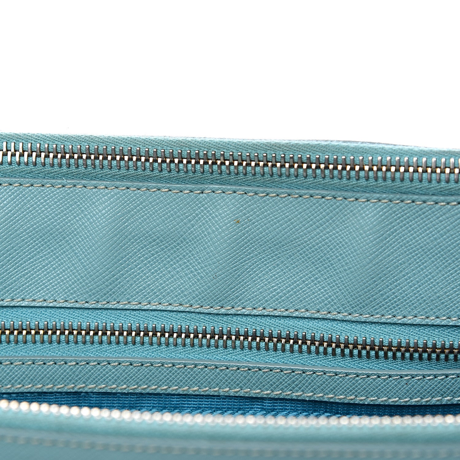Prada Saffiano Small Galleria Double Zip Tote Anice 7 of 17