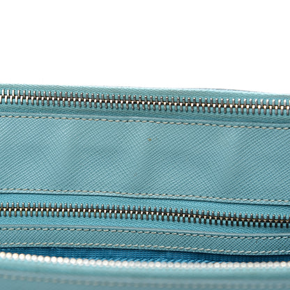 Prada Saffiano Small Galleria Double Zip Tote Anice 7 of 17