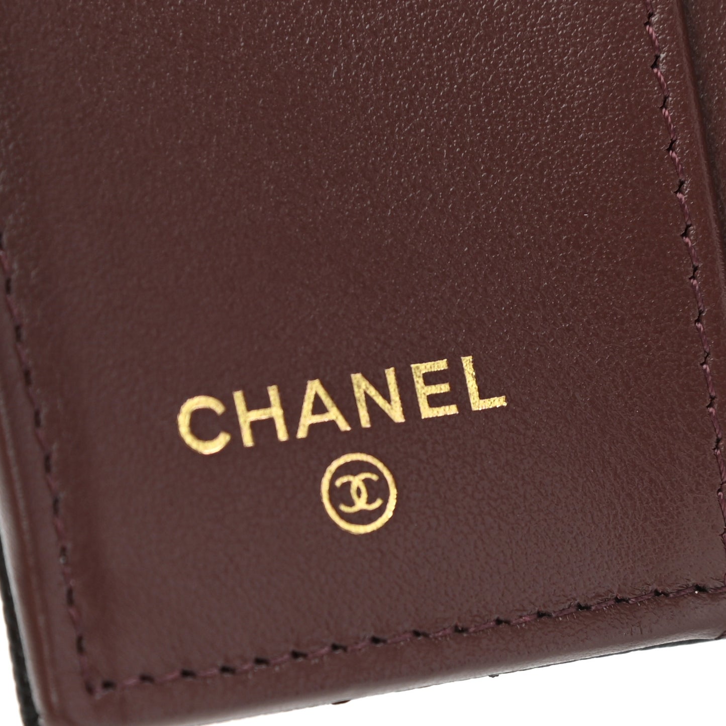 Caviar Quilted Double Flap Wallet Black