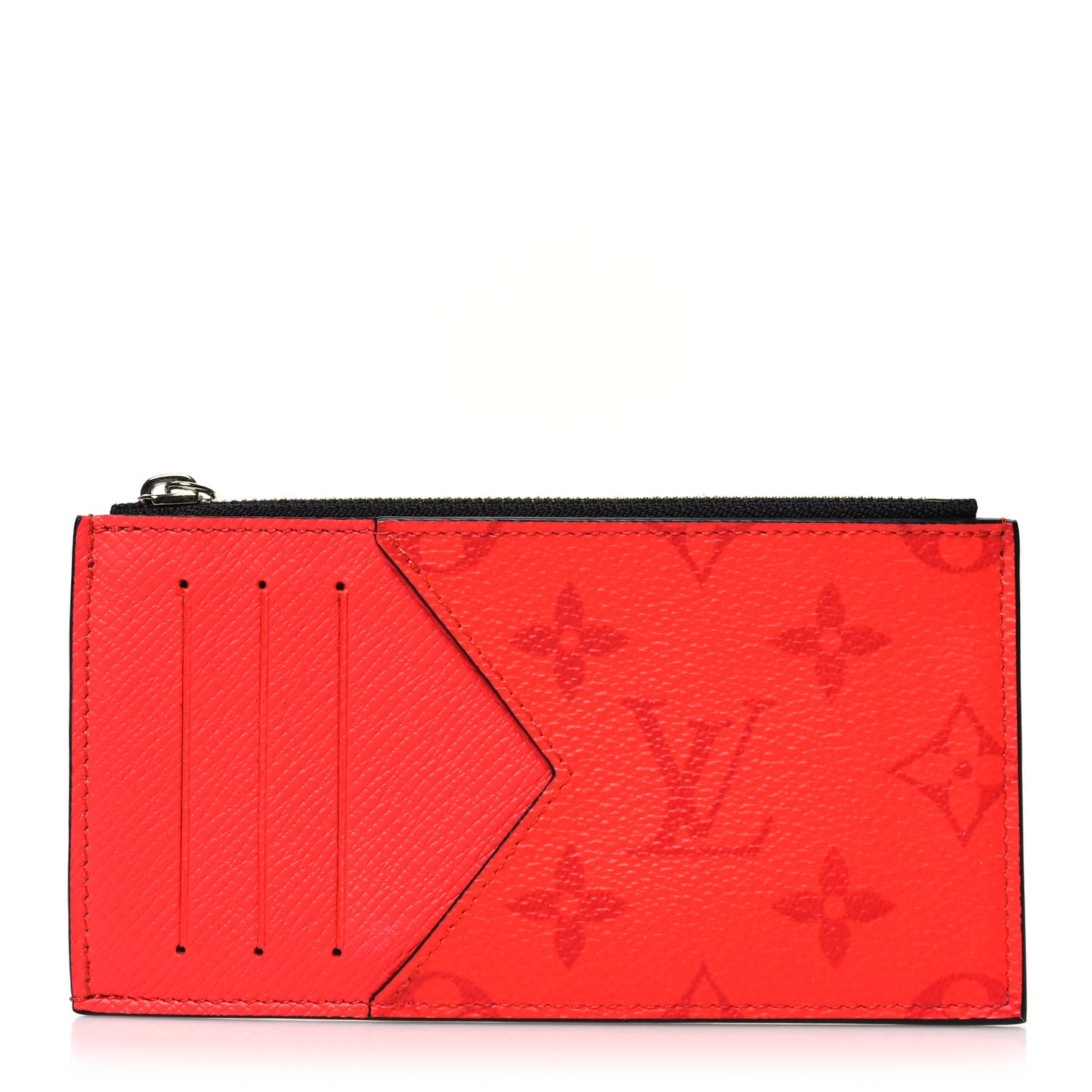 Taigarama Coin Card Holder Fire Red