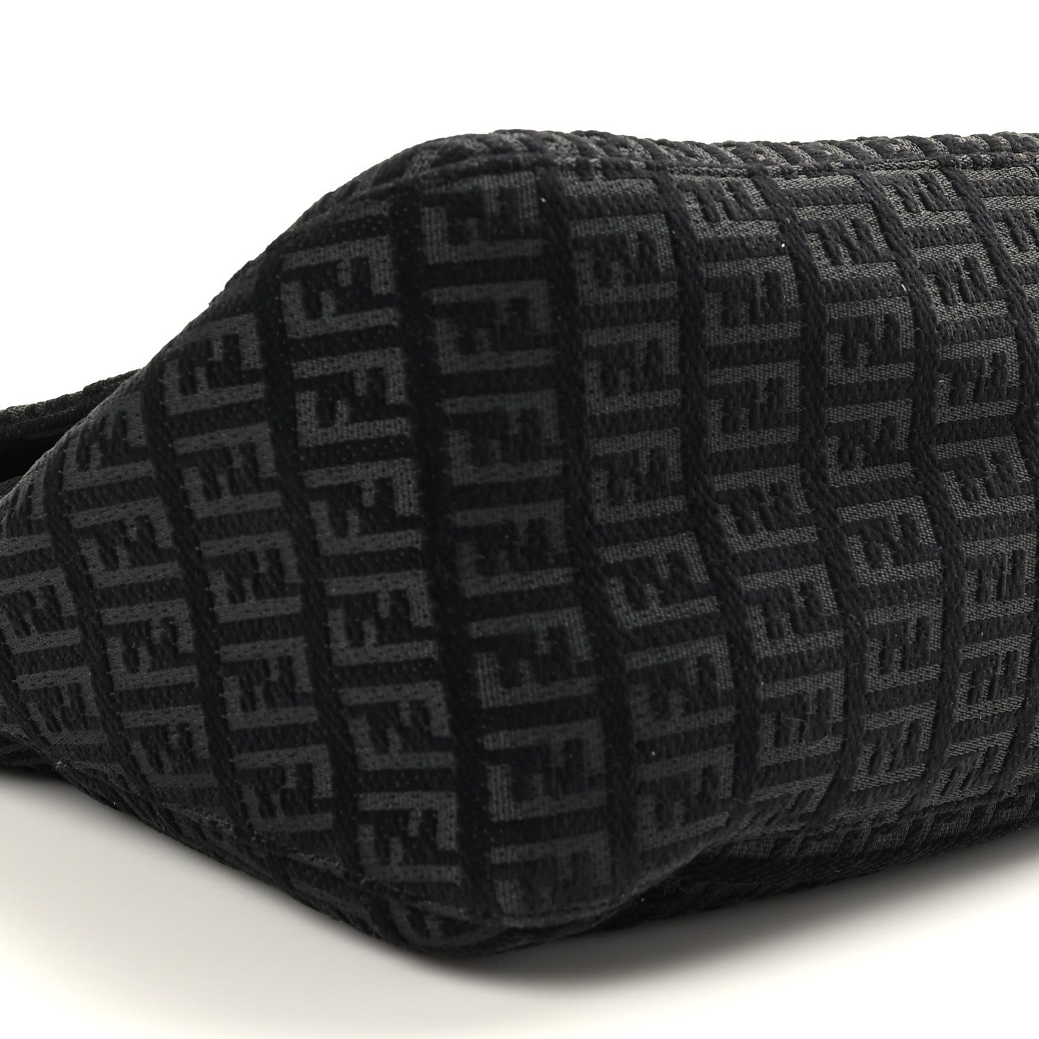 Fendi Zucchino Mama Baguette Black 7 of 8
