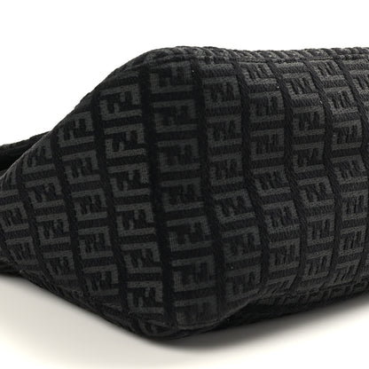 Fendi Zucchino Mama Baguette Black 7 of 8